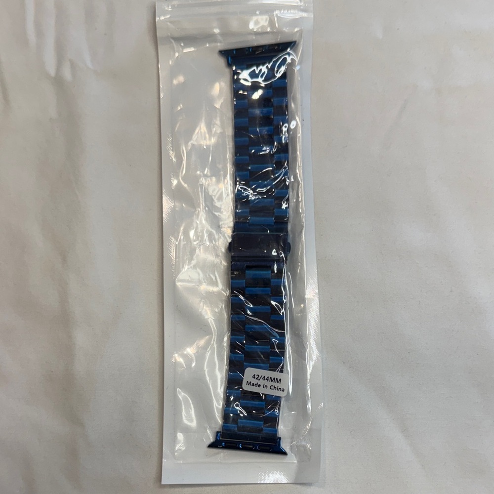 Blue Metal Watch Band 42/44mm